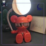 نور مهتابی چراغ مطالعه خرسی نارنجی