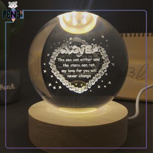 گوی کریستالی عاشقانه لاو Love