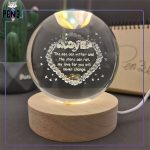 گوی کریستالی عاشقانه قلب