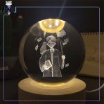 گوی کریستالی 8 سانتی متری هری پاتر پایه چوبی