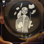 گوی کریستالی 8 سانتی متری هری پاتر