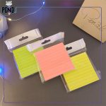 استیکی نوت خط دار مربعی 5 رنگ sam stick