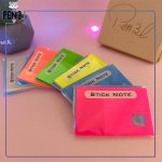 استیکی نوت شفاف رنگی