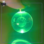 جاکلیدی گوی کریستالی نور هفت رنگ دختر و زحل سبز