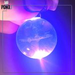 جاکلیدی گوی کریستالی نور هفت رنگ منظومه شمسی آبی