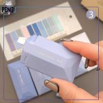 غلط گیر نواری مستطیلی الماسی طیف آبی