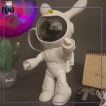 اسپیکر و چراغ خواب کهکشانی خرگوش فضانورد