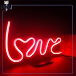 استند نئون فلکسی عاشقانه Love