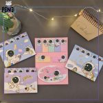 دفترچه استیکی نوت فضانورد فانتزی