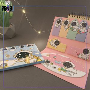 دفترچه استیکی نوت فضانورد space