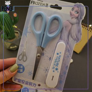 قیچی کاردستی تیغه 7 سانتیمتری السا فروزن آبی