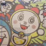 نقاشی الماسی بوم دار بزرگ دورامون