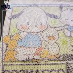 نقاشی الماسی بوم دار بزرگ پوچاکو