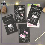 نقاشی خراشیدنی کورومی و دوستان سانریو ملودی