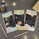 نقاشی خراشیدنی اسکراچ کاپی بارا پک 4 تایی