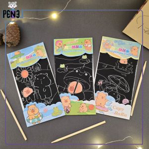 نقاشی خراشیدنی اسکراچ کاپی بارا پک 4 تایی