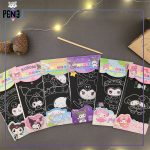 نقاشی خراشیدنی کورومی و دوستان سانریو