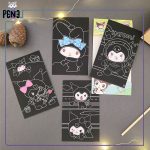 نقاشی خراشیدنی کورومی و دوستان سانریو کرومی