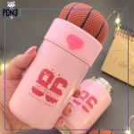 تراول ماگ توپ بسکتبالی پاستلی بوقی صورتی