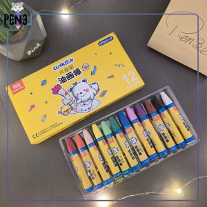 پاستل روغنی 12 رنگ خرسی تروکالر