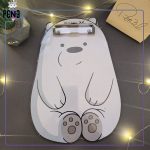 تخته شاسی فانتزی خرس قطبی از خرس های کله فندقی سایز A5