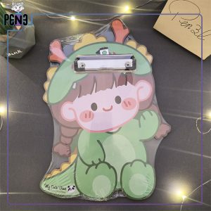 تخته شاسی فانتزی A5 طرح دختر دایناسوری