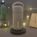 تراول ماگ پاستلی کوچک برند انجوی Enjoy طوسی