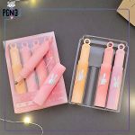 هایلایتر ماژیک علامت زن مایتکی پاستلی صورتی نارنجی