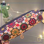 جامدادی پارچه ای جادار طرح سنتی اسلیمی