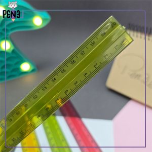 خط کش ژله ای رنگی 20 سانتی متری