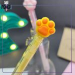 خودکار فانتزی پاک کن دار پنجه نارنجی