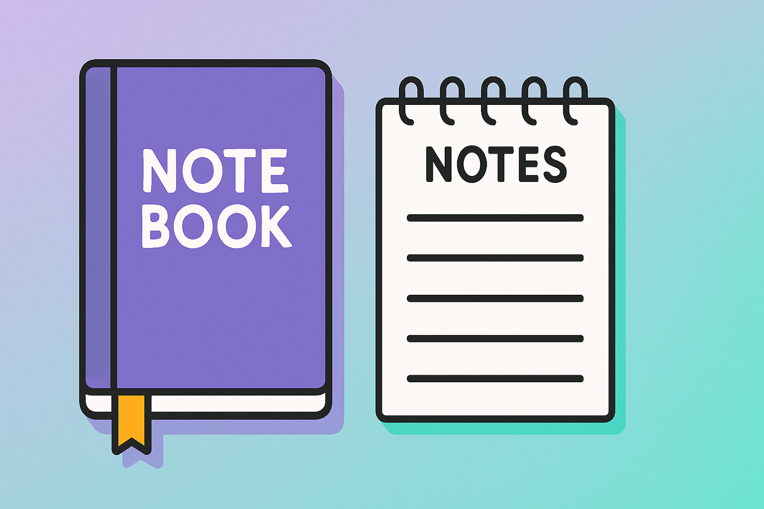 دفتر و دفتر یادداشت