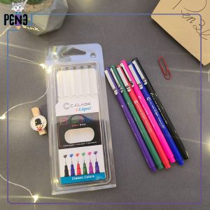 روان نویس سی کلاس Cclass فاین لاینر 6 رنگ 0.4