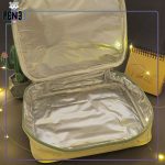 لانچ باکس طرح پاندا دارای قاشق، چاپ استیک و کیف آلمینیومی دسته دار