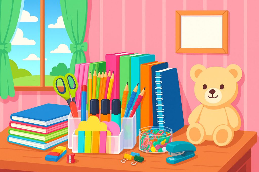 لوازم تحریر فانتزی دخترانه