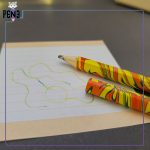 مداد هفت رنگ جادویی نارنجی