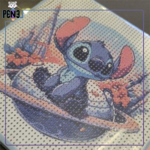 نقاشی الماسی بومی مربع طرح استیچ