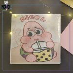 نقاشی الماسی بومی 20*20 پاتریک