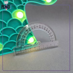 نقاله کریستالی 180 درجه 10 سانتی متری