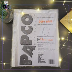 کاور پلاستیکی کاغذ A4 پاپکو آجدار 11 پانچ مات