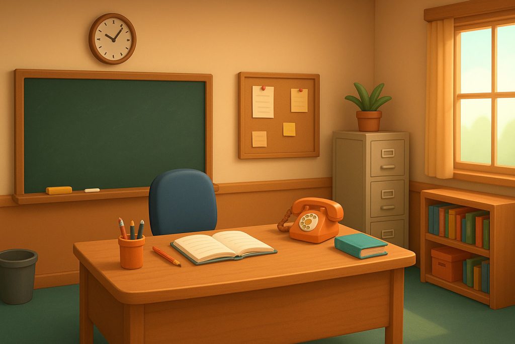 کلاس مدرسه