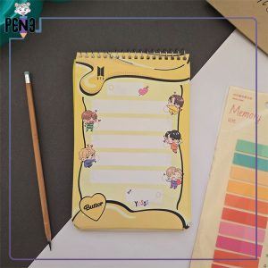 تودولیست و دفتر برنامه ریزی سویل بی تی اس BTS صفحه رنگی