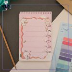 تودولیست و دفتر برنامه ریزی سویل خرگوش و هویج صفحه رنگی