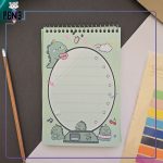 تودولیست و دفتر برنامه ریزی سویل دایناسوری صفحه رنگی