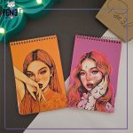 تودولیست و دفتر برنامه ریزی سویل دختر مو نارنجی صفحه رنگی