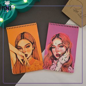 تودولیست و دفتر برنامه ریزی سویل دختر مو نارنجی صفحه رنگی