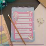 تودولیست و دفتر برنامه ریزی سویل یونیکورن اسب تک شاخ صفحه رنگی