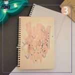 دفتر چپ دست 80 برگ پروانه ای اکلیلی