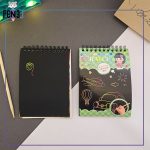 دفترچه خراشیدنی اسکرچ بوک A6 کوچک سیمی