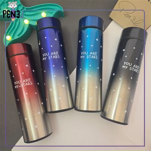 فلاسک درجه دار استیل ستاره ای You are my stars